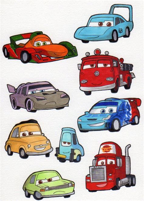 Cars cartoon disney, Kids cartoon characters, Pixar cars