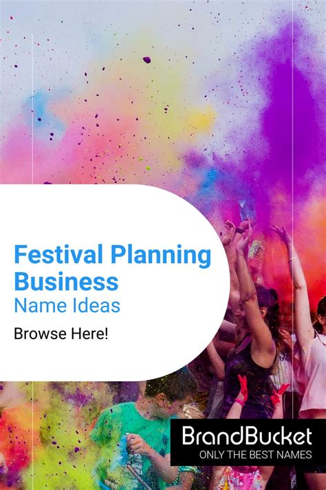 Festival Planning Names Festival Planning Name Ideas Guide