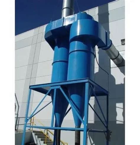 Single Stage Cyclone Dust Collectors Systems For Pollution Control At