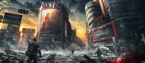 The Division Fanart Tokyo Shibuya By Robintran On Deviantart