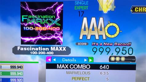 Fascination Maxx ESP 17 5p PFC 999 950 World Record DDR Ace YouTube