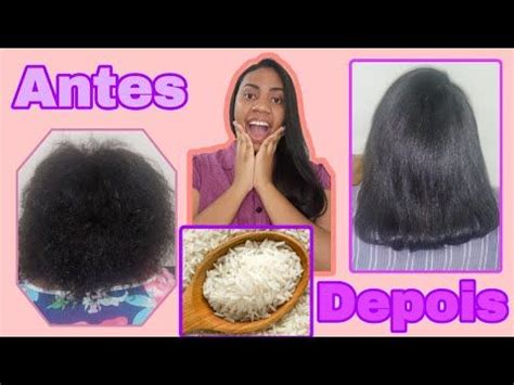 Progressiva Caseira De Arroz Em Cabelo Crespo Resultado Incr Vel Por