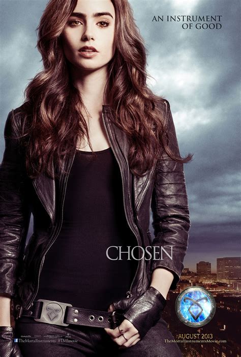 'The Mortal Instruments: City of Bones' character poster - Jace & Clary ...