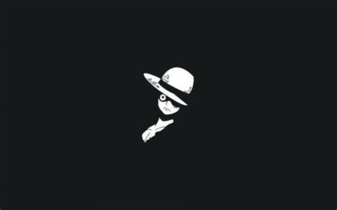 Desktop wallpaper anime, monkey d. luffy, dark, minimal, hd image, picture, background, 139a9f ...