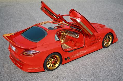 2007 Mercedes Benz Slr Mclaren 999 Red Gold Dream Fabricante Mercedes Benz Planetcarsz