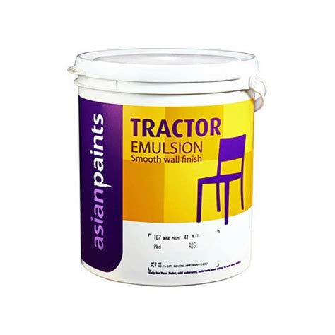 Asian Tractor Emulsion Smooth Wall Finish Paint Litre At Rs