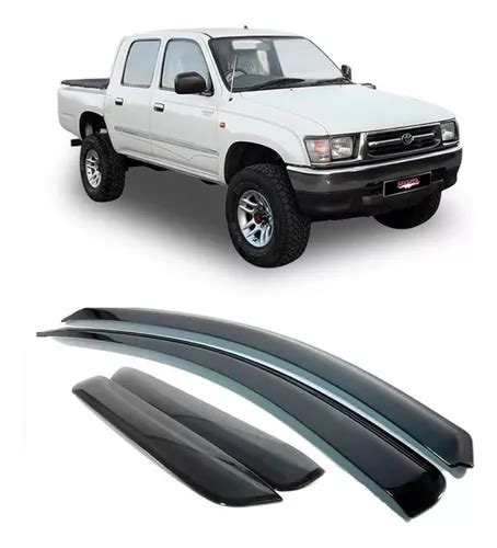 Calha Defletor Chuva Fume Toyota Hilux 2000 2001 2002 2003