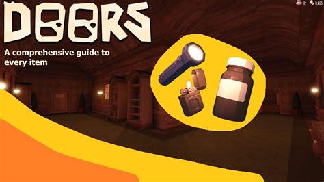 A Comprehensive Guide To Every Item In Doors I Roblox Youtube