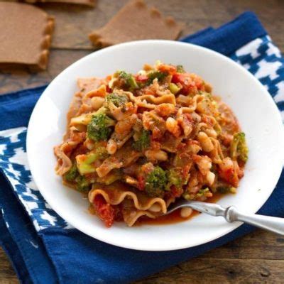 Stovetop Broccoli and White Bean Lasagna Recipe - Pinch of Yum