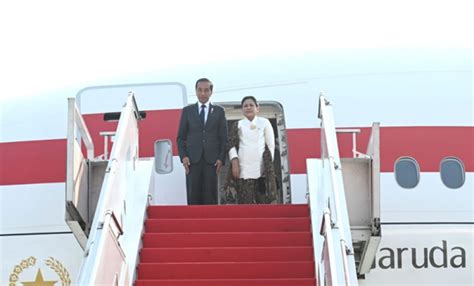 Presiden Jokowi Dan Ibu Iriana Mulai Rangkaian Lawatan Ke Beijing Dan