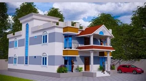 Low Cost Duplex House Design In Bangladesh