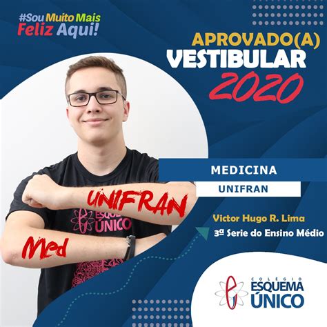 Aprovados Vestibular 2020 Esquema Único Bauru