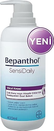 Bepanthol Sensidaily Pompal V Cut Kremi Ml Fiyatlar Zellikleri