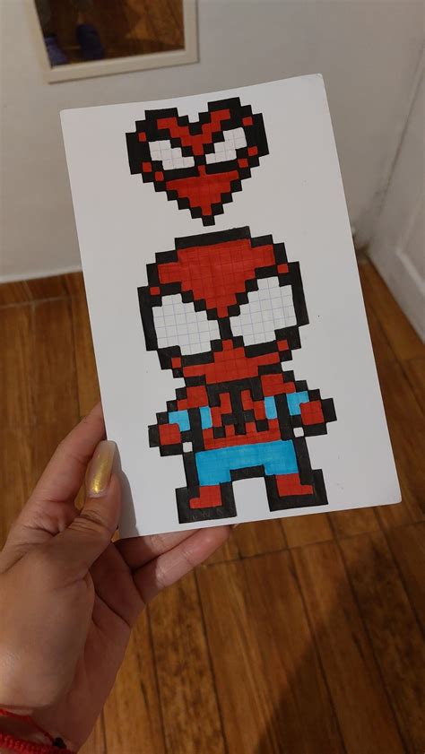 SPIDERMAN Dibujitos Sencillos Regalos Sentimentales Dibujos