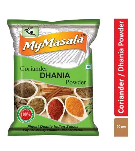 Dried Brown G My Masala Coriander Powder Packet At Rs Pack In