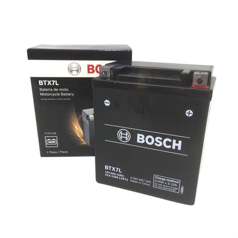 Bateria Gel Bosch Btx7l Ytx7l Bs Honda Twister Cbx 250 HONDA YAMAHA