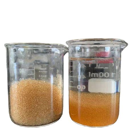 Food Grade Acidic 732 Cation Exchange Resin For Softening Water Of