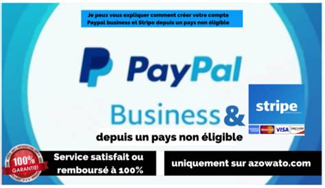 Je Peux Te Creer Un Compte Paypal Verifier Dans Un Pays Non Eligible