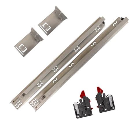 Csh In Soft Close Full Extension Undermount Drawer Slides Kit