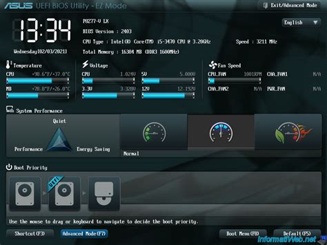 Configurer Le Bios De Votre Ordinateur Pour D Marrer En Mode Bios