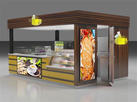 The American Outdoor Food Kiosk With Fashion Design For Sale Mall