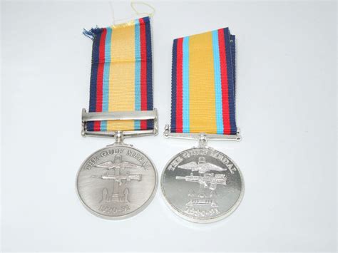 Lot 90 British Army Gulf War 1990 91 United Kingdom Uk Campaign Medal Lot Of 2 Cny Militaria