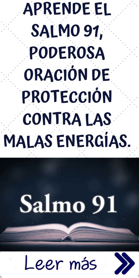 Aprende el Salmo 91 poderosa oración de protección contra las malas