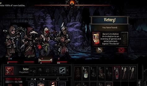 Darkest Dungeon Baron Map