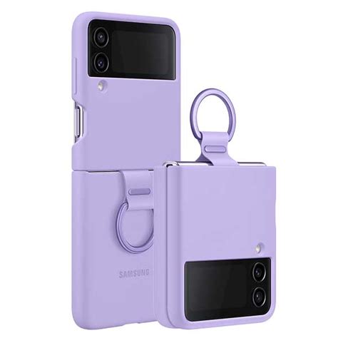 Buy Samsung Silicone Cover With Ring Case Suits Galaxy Z Flip 4