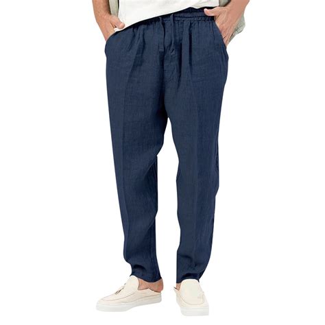 WEAIXIMIUNG Men Cargo Pants Baggy Mens Four Seasons Hanging Wide Leg