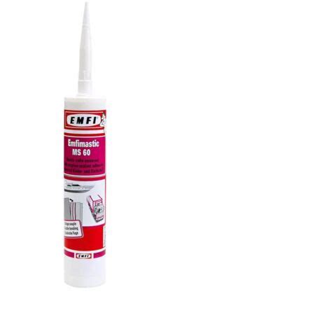 Mastic polymère EMFI Emfimastic MS60 Blanc Cartouche de 290 ml