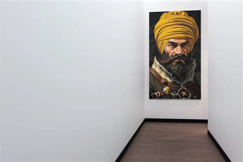 A Sikh Warrior Vector Art PDF Sikh Art Wall Art Digital Print Doesn't ...