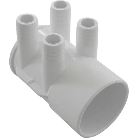 Manifold 3 4 Smooth Barb 6 Port 1 1 2 Slip X Dead End Pst Pool Supplies