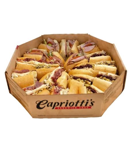 Catering Menu | Capriotti's Sandwich Shop