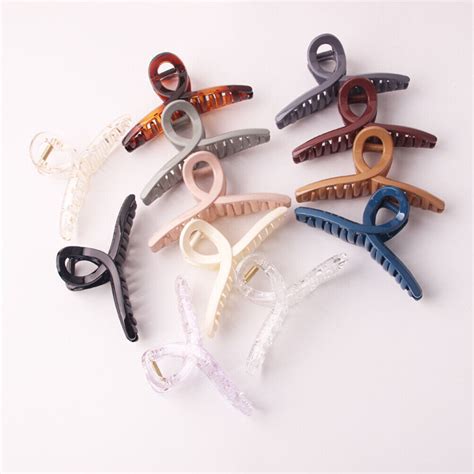 Pcs Hair Clips Claw Women Hair Claw Clamps Hairpin Clamps Non Slip