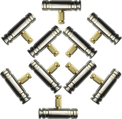 Misting Nozzles Kit Brass Mister Nozzles For Outdoor Cooling System 3 8 Inch Slip