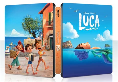 Exclusive Get A Look At The Luca 4K Ultra HD Blu Ray Steelbook