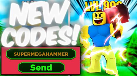 NEW ALL CODES FOR Hammer Smashing Simulator IN MAY 2023 ROBLOX Hammer