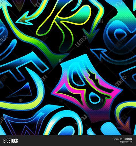 Graffiti Background Vector & Photo (Free Trial) | Bigstock