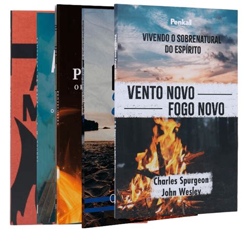 kit 5 livros sobre Avivamento e Pentecostes Teologia em Defesa da Fé