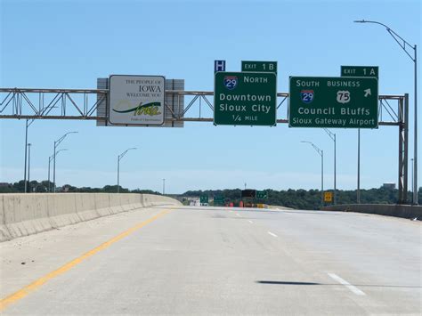 Iowa Interstate Eastbound Cross Country Roads