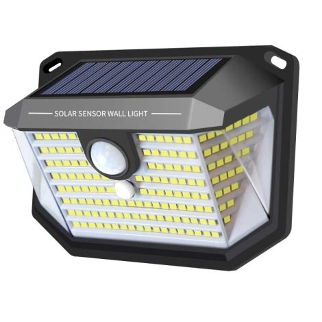 Immax L Led Solarwandleuchte Mit Sensor Led W V Ip