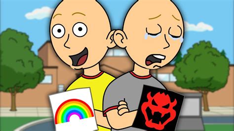 Behavior Card Day Classic Caillou Gets In Dead Meat Grounded Youtube