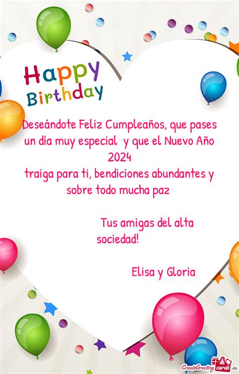 Dese Ndote Feliz Cumplea Os Que Pases Un D A Muy Especial Y Que El