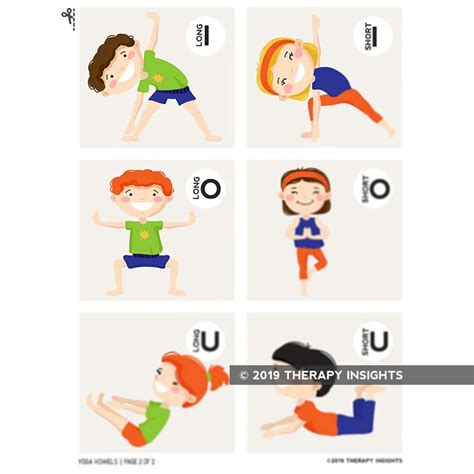 Yoga Vowels A Multisensory Approach To Learning Long And Short Vowels