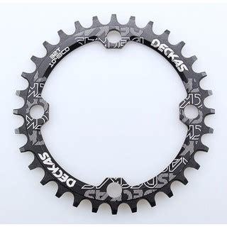 Deckas 104BCD Oval Round Narrow Wide Chainring MTB Bicycle 32T 34T 36T