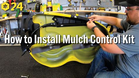 How To Install Mulch Control Kit On 42 Inch Accel Deep Deck YouTube