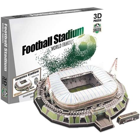 Jual 3D Puzzle Stadion Sepakbola BESAR Miniatur San Siro Old Trafford