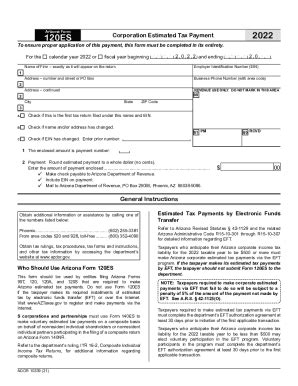 Fillable Online Instructions For Form It Estimated Income Fax