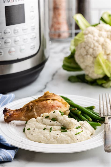 Instant Pot Mashed Cauliflower Bobbi S Kozy Kitchen